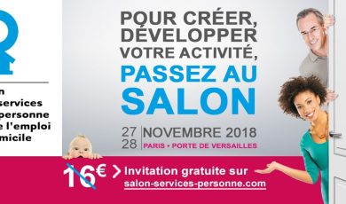 Retrouvez la Fédésap sur le Salon des Services à la Personne 2018 !
