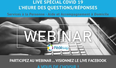 Live spécial Covid 19 « L&rsquo;Heure des Questions/Réponses »