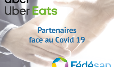 Uber & Uber Eats, partenaires de la Fédésap en cette période de crise !