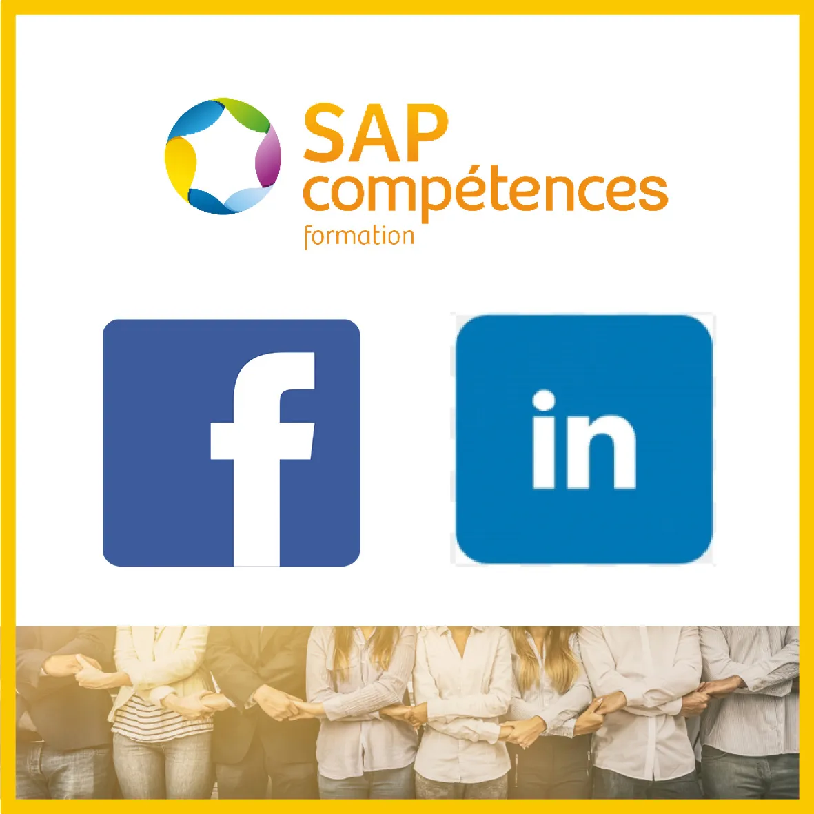 Suivez vite SAP Compétences Formation sur les réseaux sociaux !