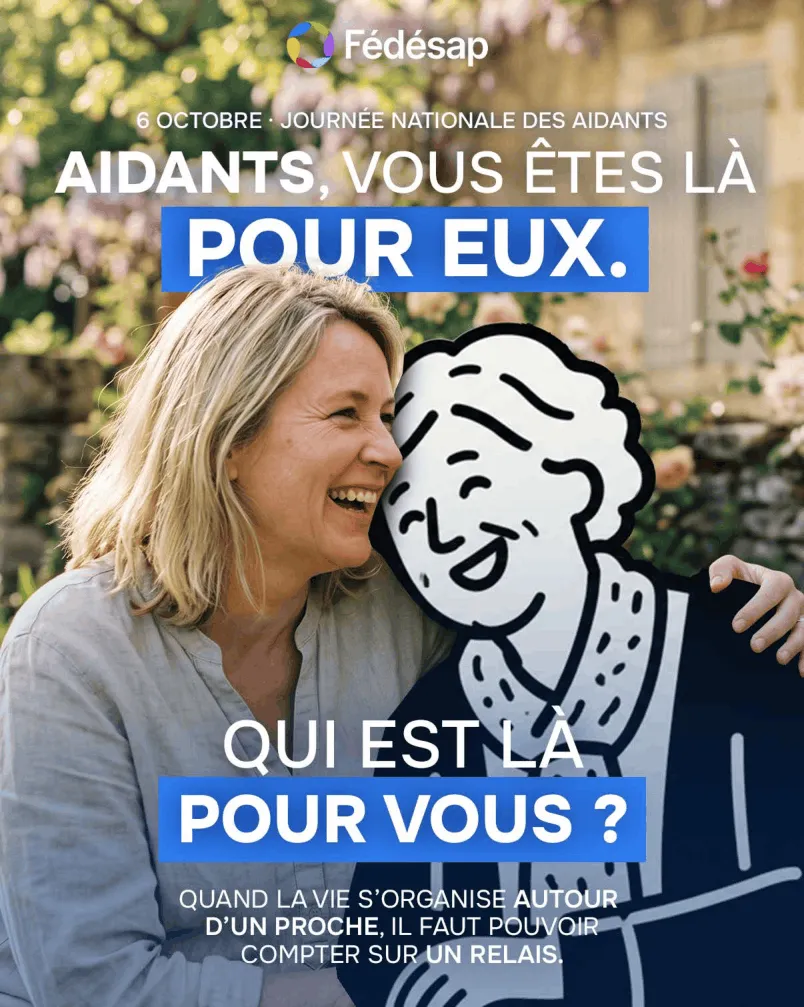 Aidants, vous êtes là pour eux. Qui est là pour vous ?