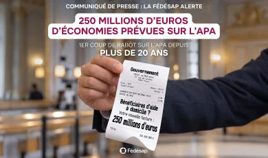 Autonomie : le Gouvernement fait payer 250 millions d’euros aux personnes âgées aidées à domicile