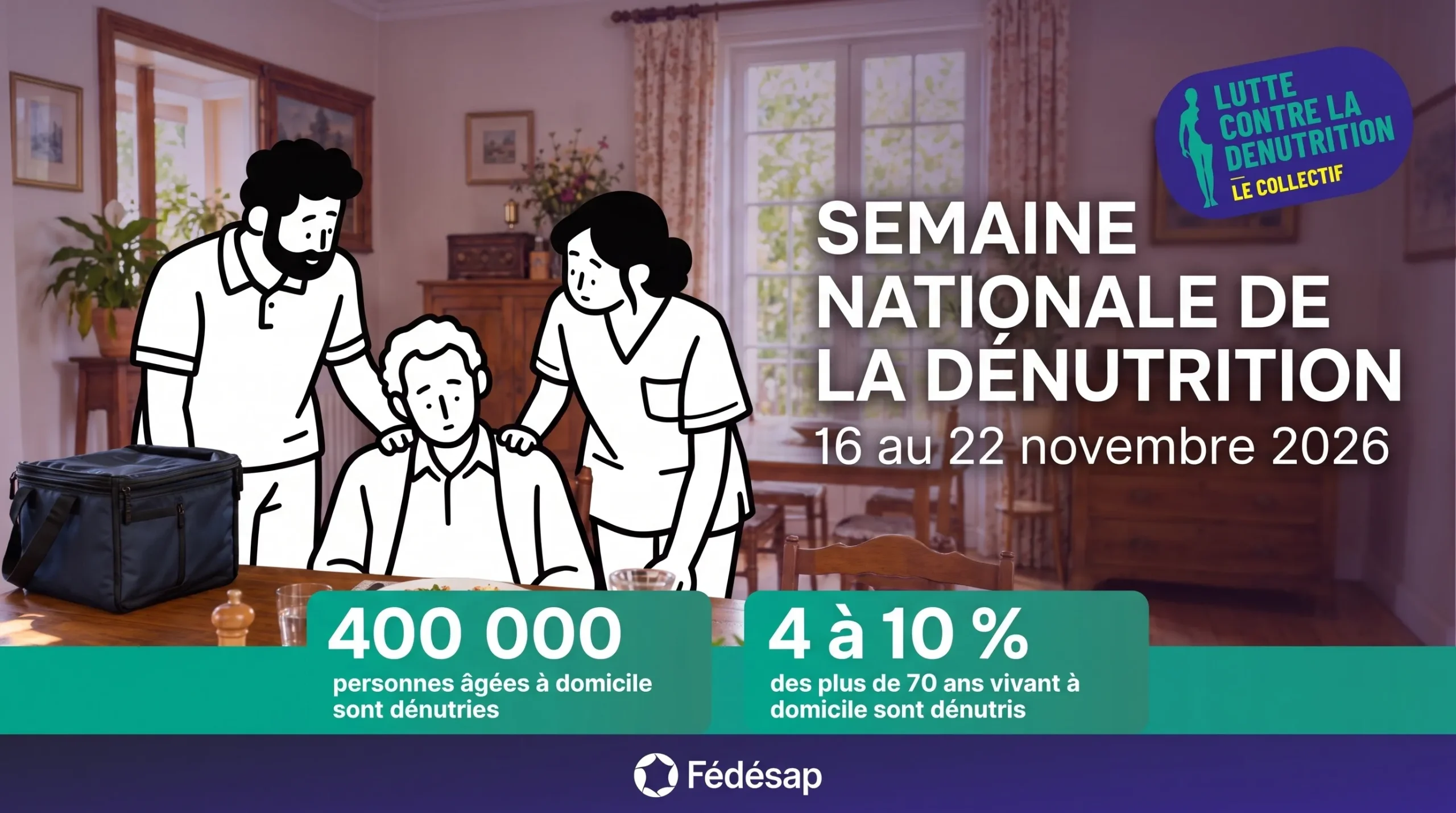 Semaine nationale de la dénutrition : 2 millions de personnes touchées en France