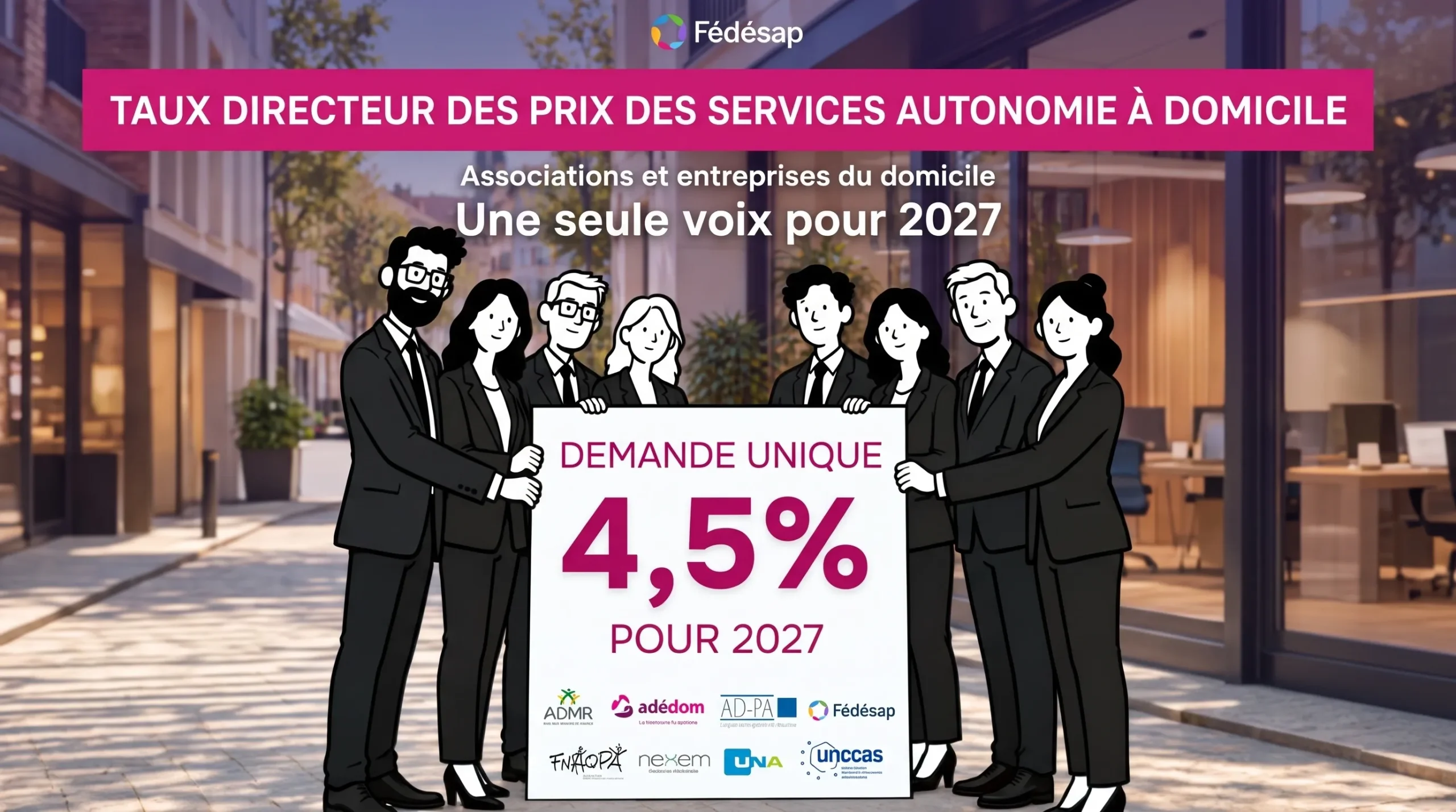 Taux directeur des prix des SAD : associations et entreprises parlent d&rsquo;une seule voix pour 2027