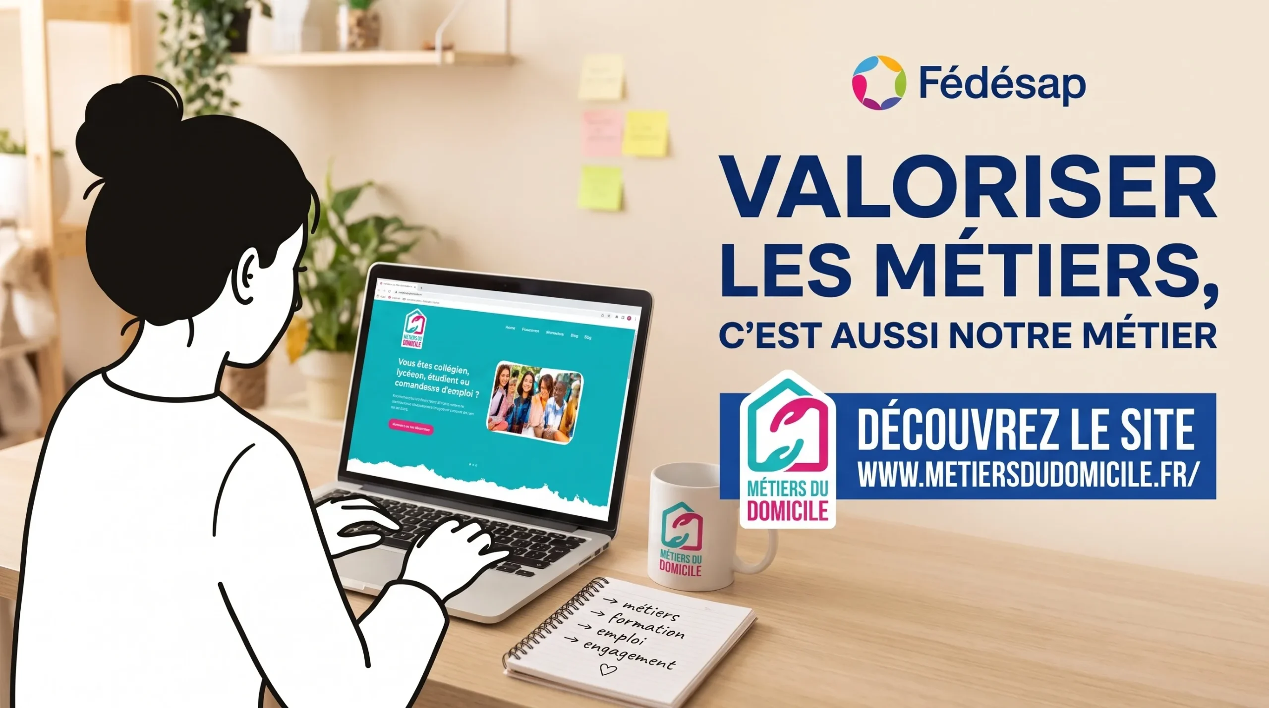 Valoriser les métiers du domicile, c’est aussi notre métier