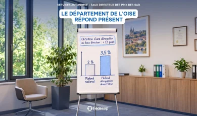 Autonomie : le Département de l'Oise répond présent aux côtés des services à domicile