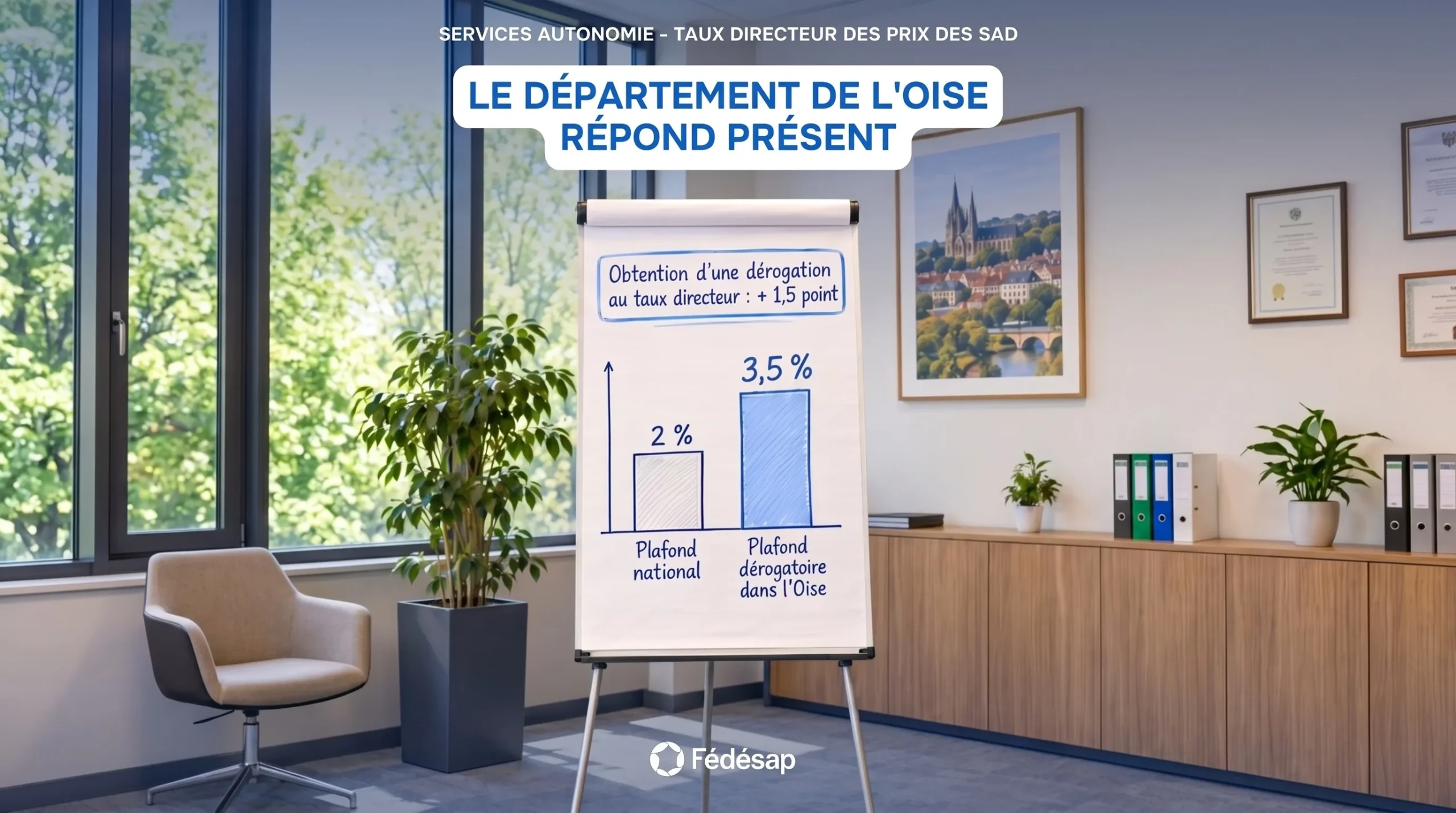 Autonomie : le Département de l&rsquo;Oise répond présent aux côtés des services à domicile
