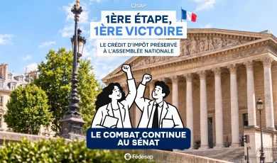 Crédit d’impôt services à la personne préservé à l’Assemblée : la vigilance se tourne vers le Sénat