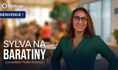 Bienvenue à Sylvana Baratiny, nouvelle conseillère petite enfance de la Fédésap