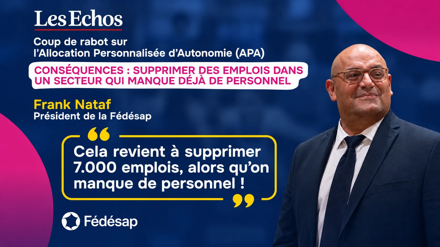 Autonomie : le rabot sur l’APA menace directement 7 000 emplois à domicile
